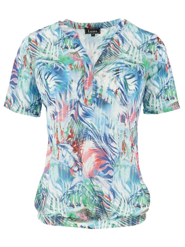 Leona per Donna - Shirt - Korte Mouw