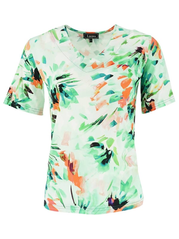 Leona per Donna - Shirt - Korte Mouw