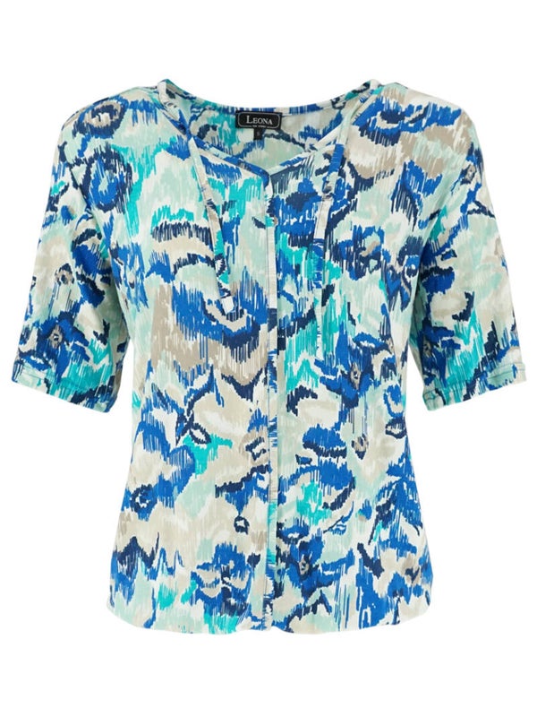 Leona per Donna - Shirt - Korte Mouw
