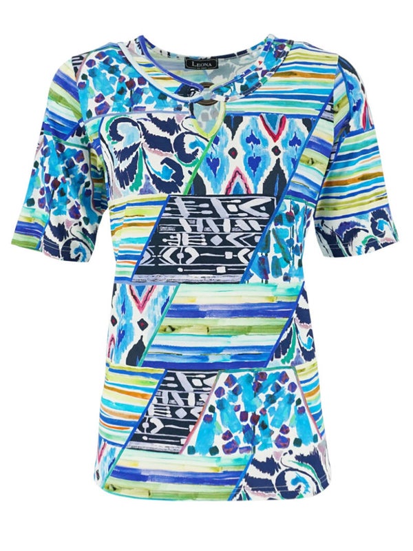 Leona per Donna - Shirt - Korte Mouw