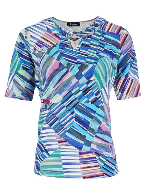 Leona per Donna - Shirt - Korte Mouw