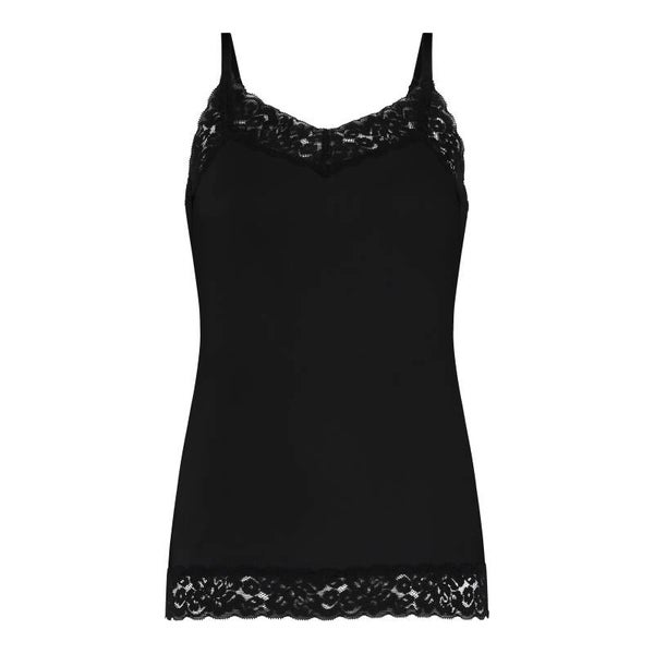 Ten Cate - Secret - Spagetti Top met Kant - Zwart