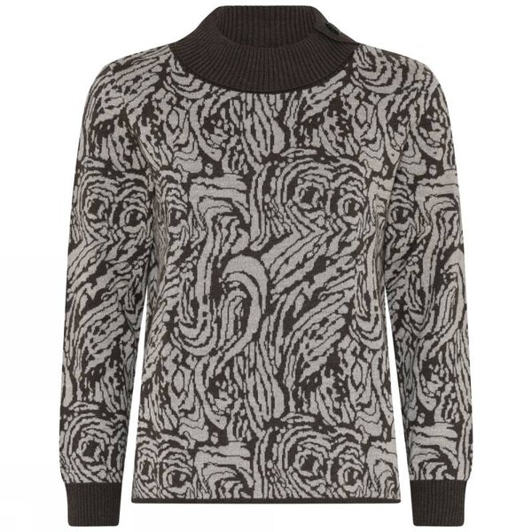 Skovhuus - Jumper - 3676 - Beige/Hazelnut Brown