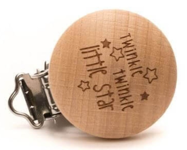 Durable Speenclip Twinkle little star