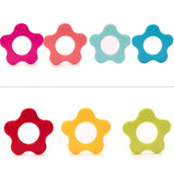 Durable Bijtring Bloem met noppen