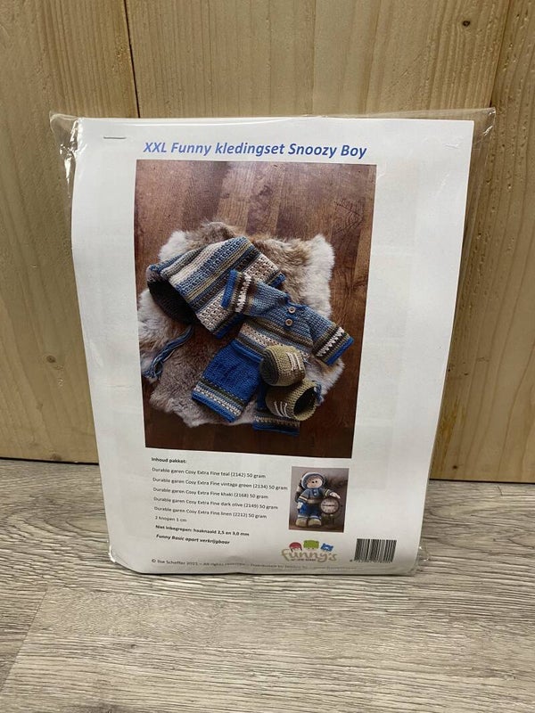 Funny's - XXL Funny kledingset Snoozy Boy