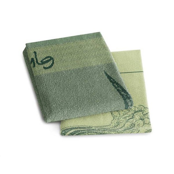 Keuken- en Theedoek Set - DDDDD - Greens Green