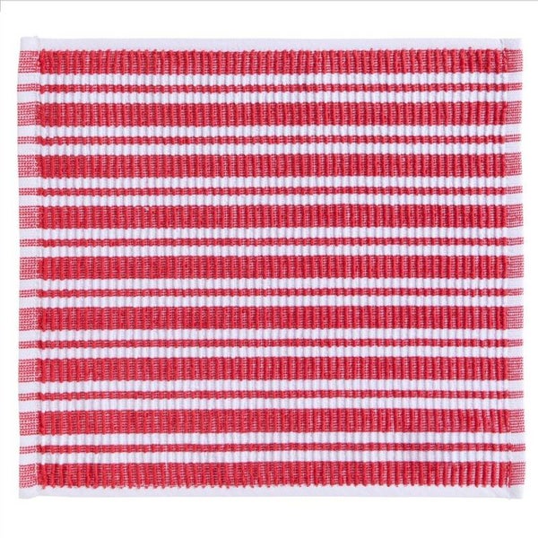 Vaatdoek - DDDDD - Stripe Katoen - Red