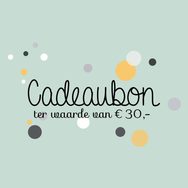 Cadeaubon €30,-
