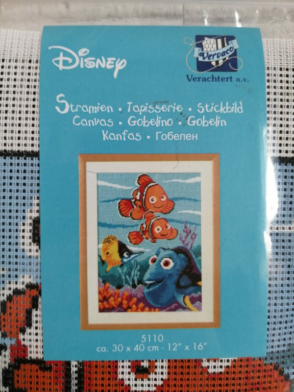 Finding Nemo  -  Vervaco borduurpakket