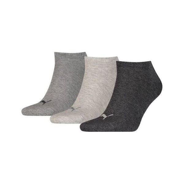 Puma - Unisex Sneaker Plain - 3-pack - ANTHRACI/L MEL GREY/M MEL GREY