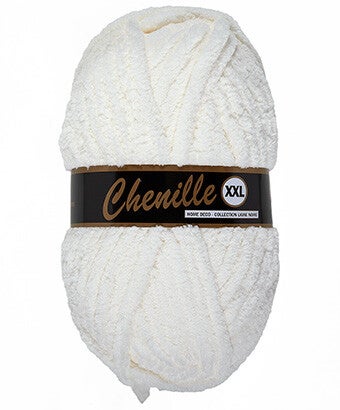 Lammy Yarns - Chenille XXL - Wit 016