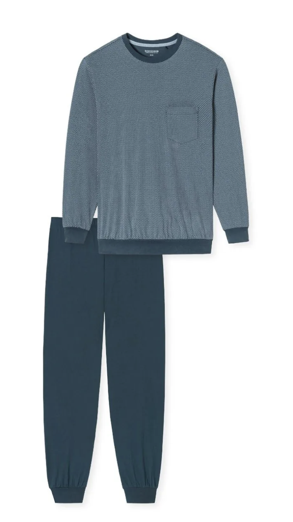 Schiesser - Pyjama - Met Manchetten