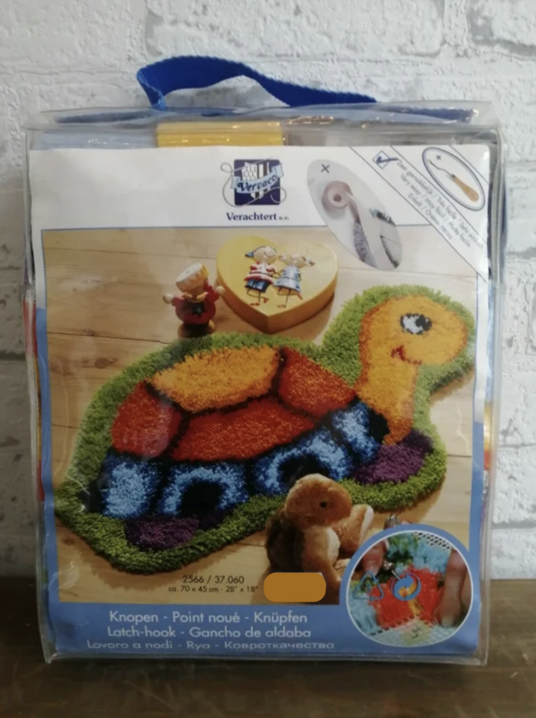 Schildpad  -  Vervaco knooptapijt