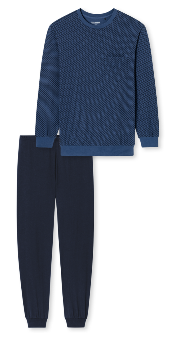 Schiesser - Pyjama - Met Manchetten