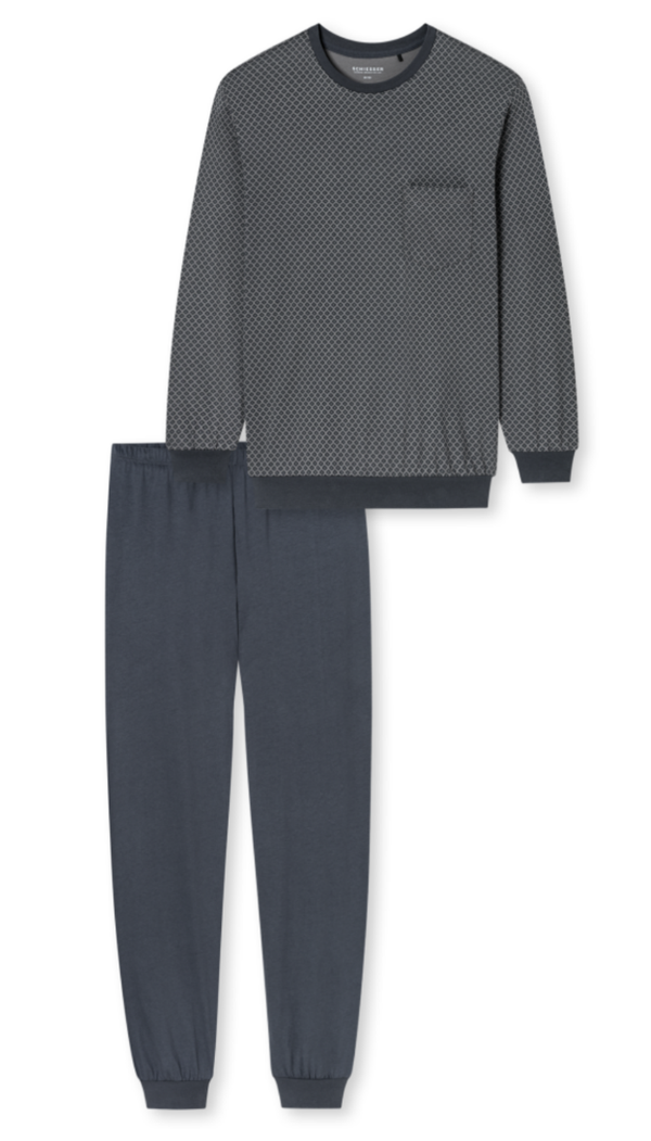 Schiesser - Pyjama - Met Manchetten