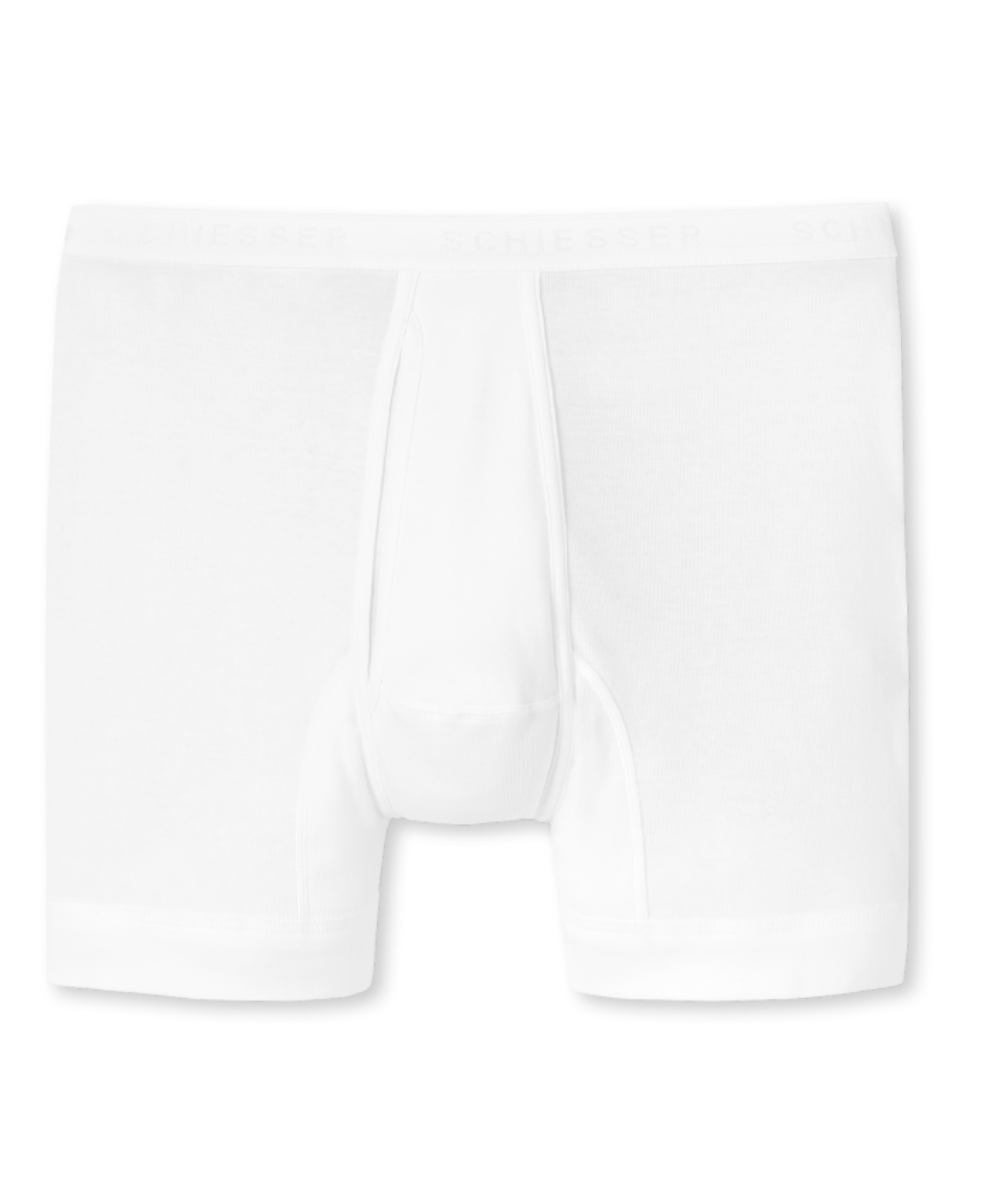 Schiesser - Original Classics Feinripp -  Korte broek met gulp