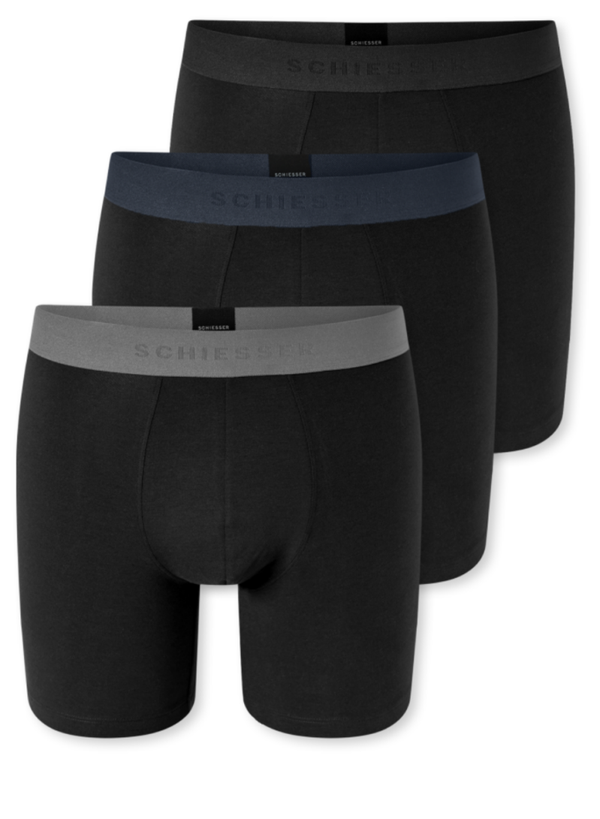 Schiesser - 95/5 - Lange Shorts - 3-pack