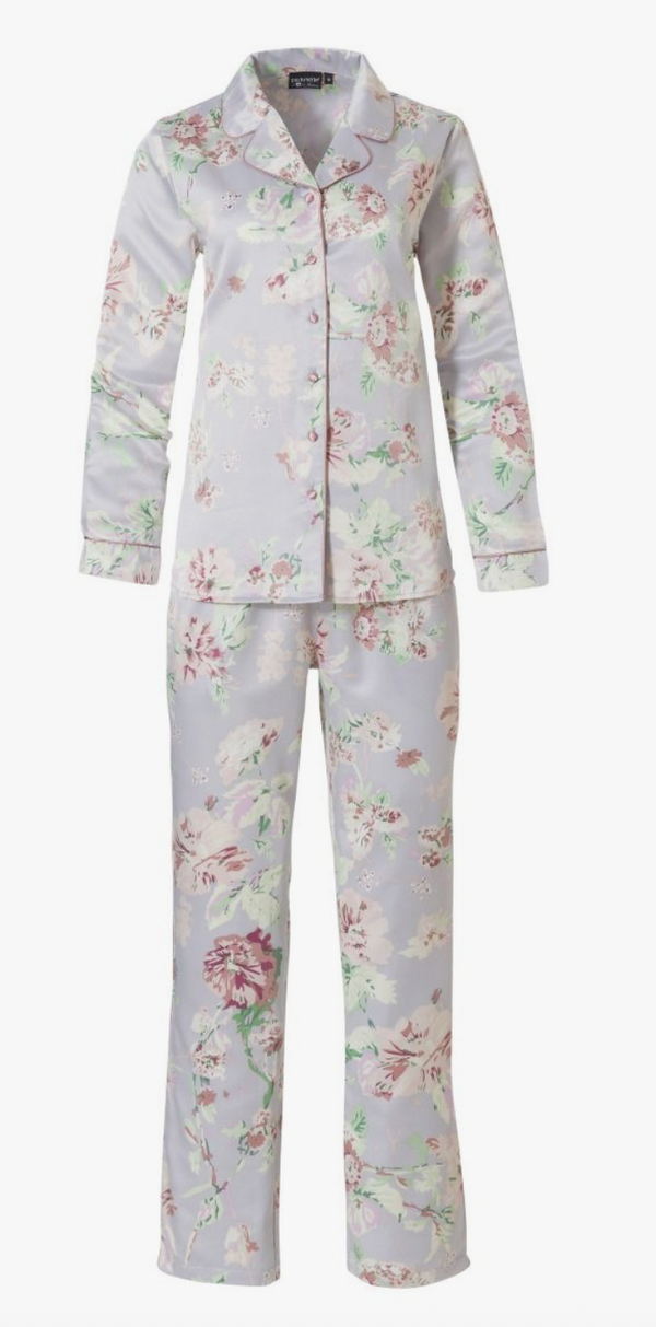 Pastunette Deluxe - Pyjama Doorknoop - Satijn