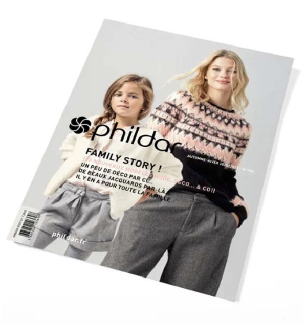 Phildar - Breiboek Nr. 195 - Herfst/Winter - De Hele Familie