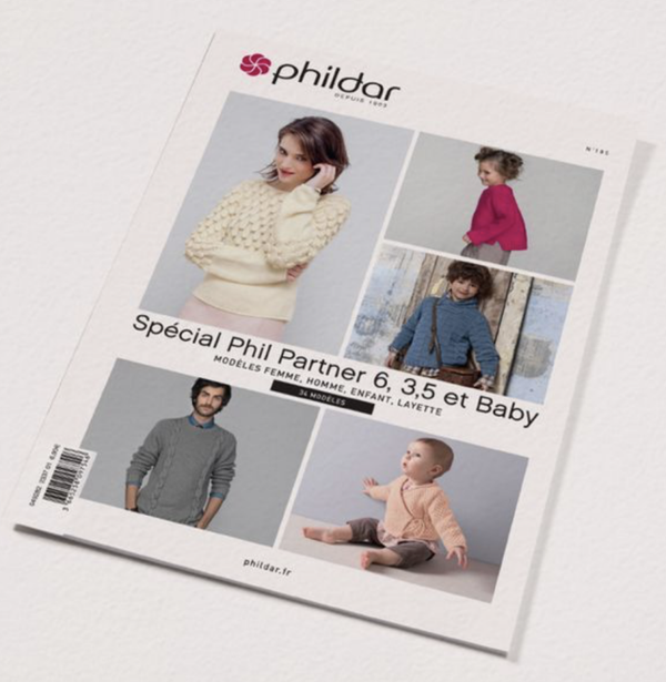 Phildar - Breiboek Nr. 185 - Special Partner - De Hele Familie