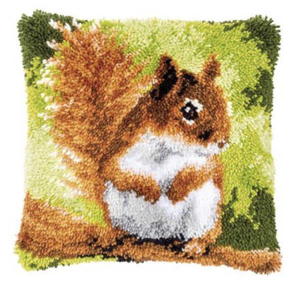 Eekhoorn - Vervaco Knoopkussen