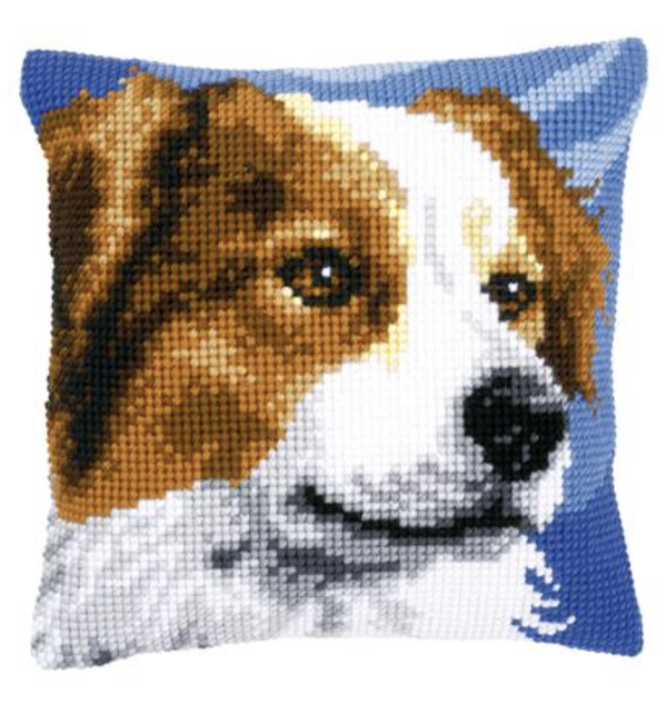 Border collie - Vervaco Borduurkussen