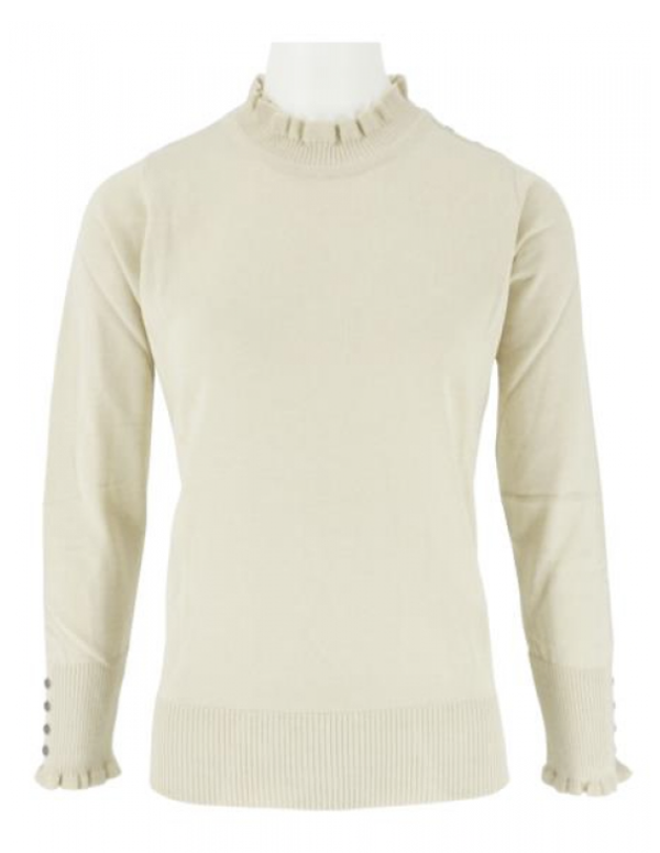 Leona per Donna - Pulli Sally - Licht Beige
