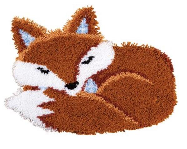 Slapende vos  -  Vervaco knooptapijt