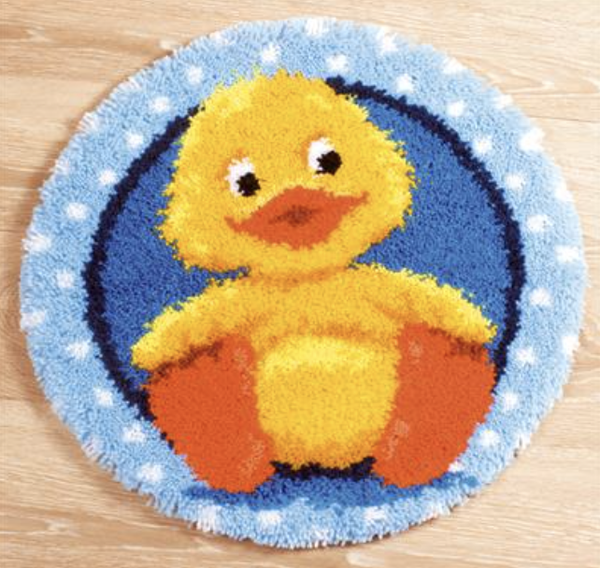 Eendje  -  Vervaco knooptapijt
