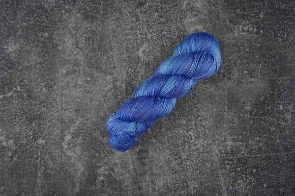 Merino / Seide - Alpine Blue