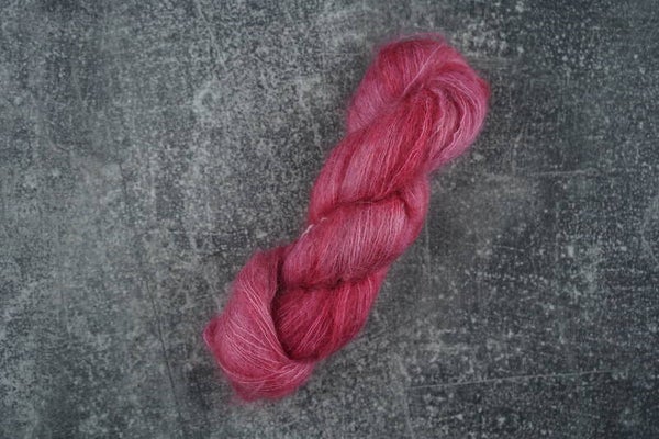 Mohair- Wine Rose