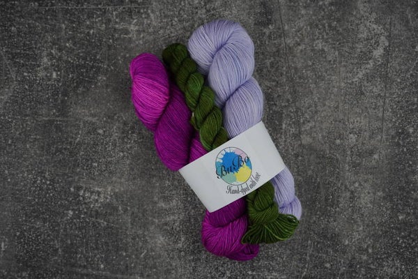 Colorwork-Set - Itty Bitty Berry Socks