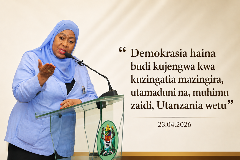 Nukuu ya Rais Samia Suluhu Hassan kuhusu demokrasia