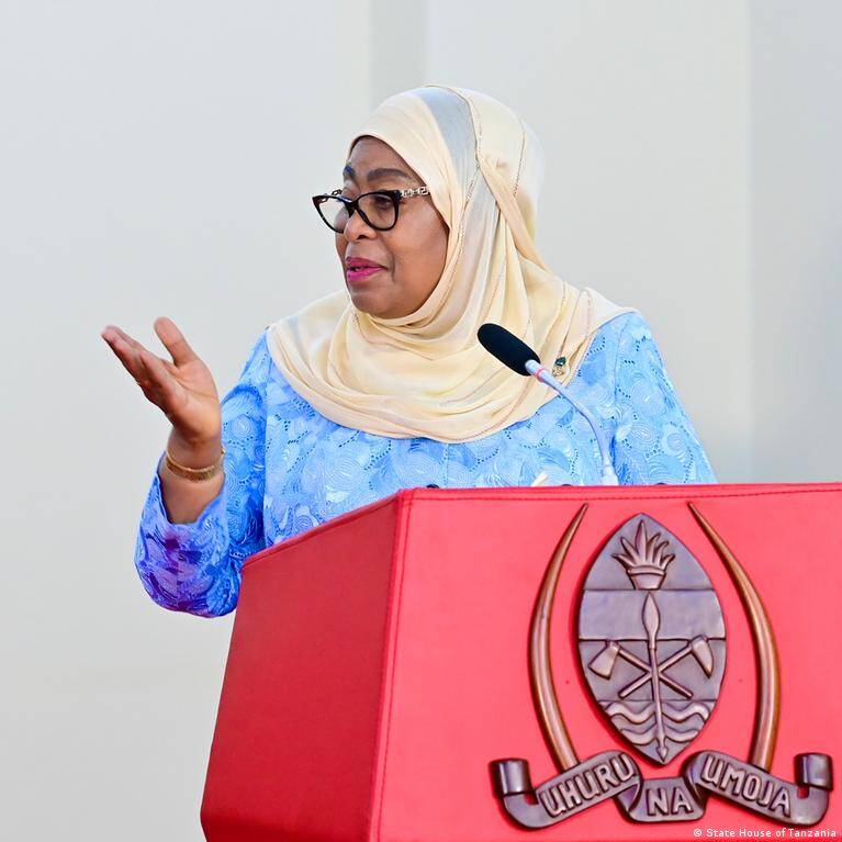 Uongozi WA RAIS SAMIA - Samia akihuhutubia 