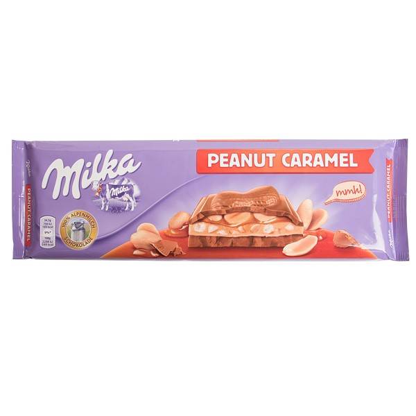 Milka caramel peanut 
