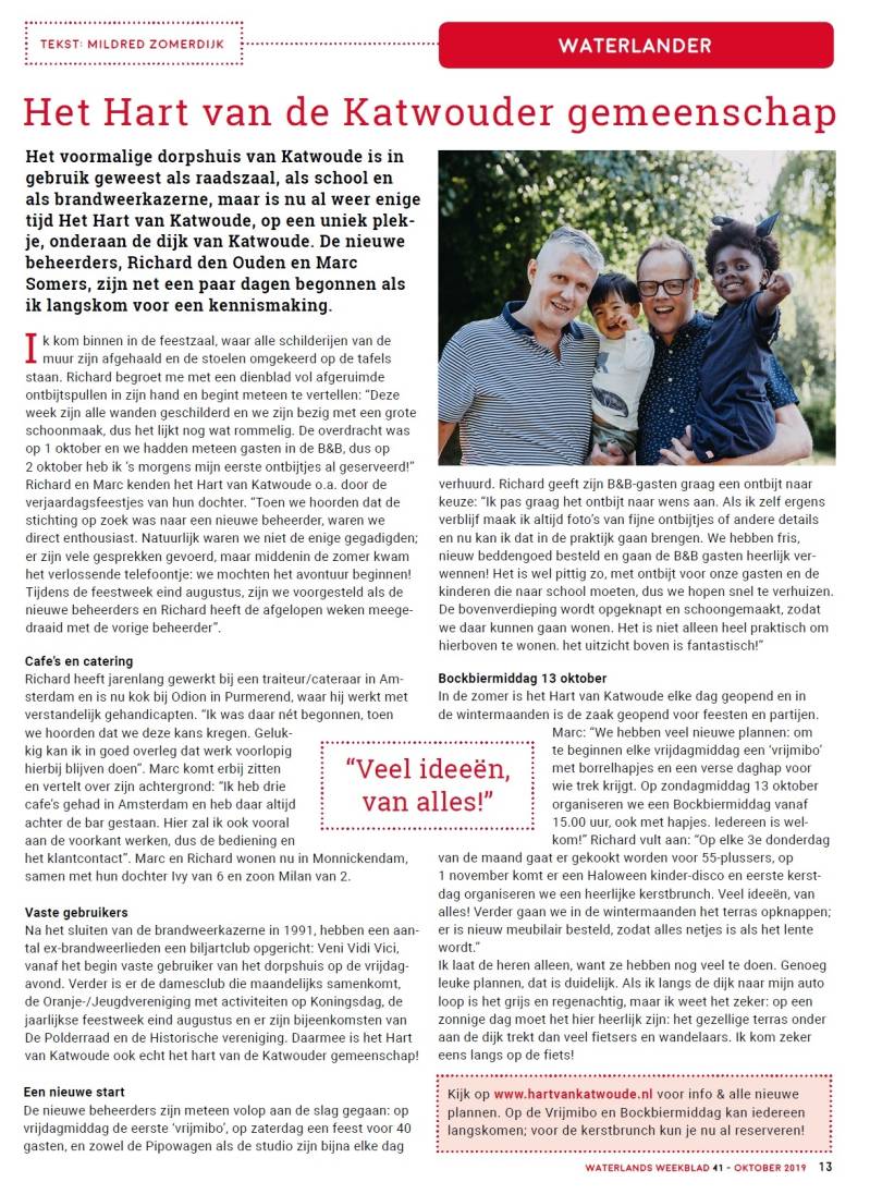 Richard den Ouden en Marc Somers