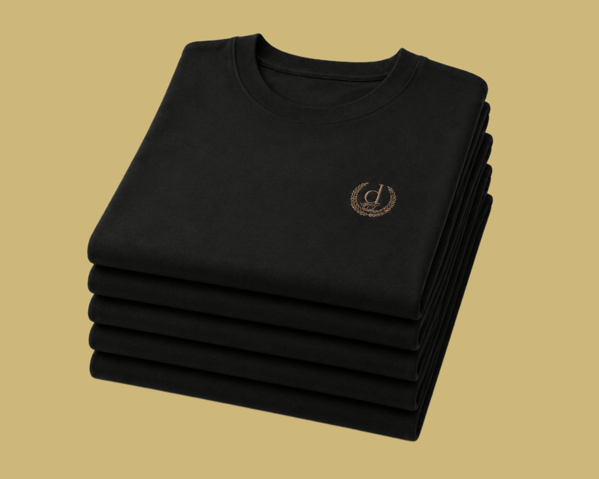 P’roov Black Tee 5 Pack