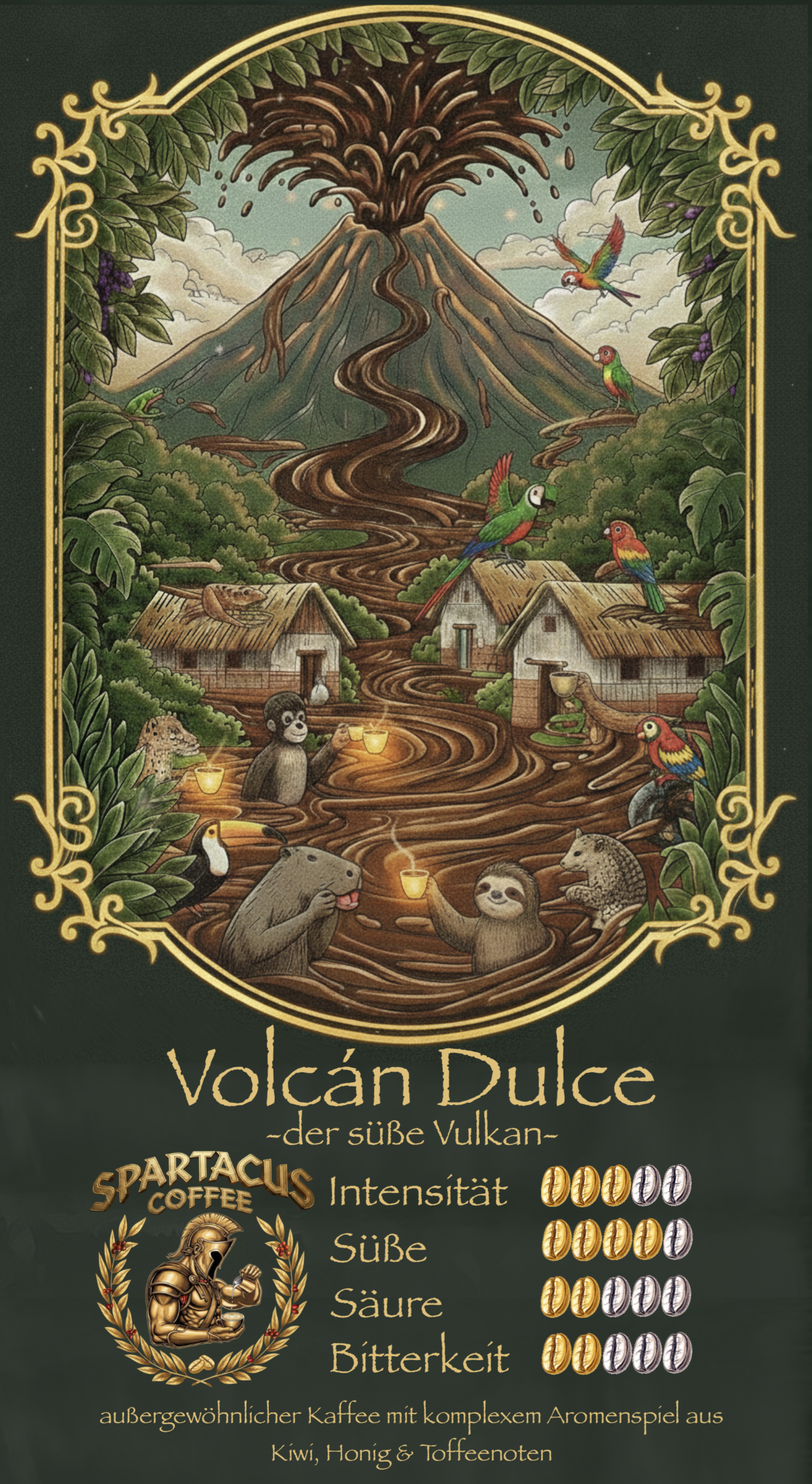 Volcán Dulce - "der süße Vulkan"