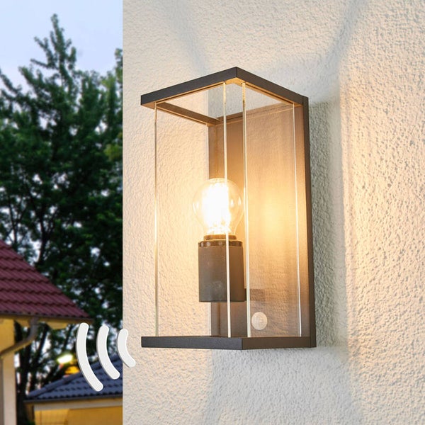 Lampada da parete per esterni NULATERN SENSOR di Sigor
