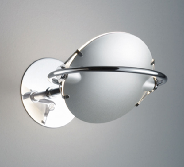 Lampada da parete NOBI Led cromato di Fontana Arte