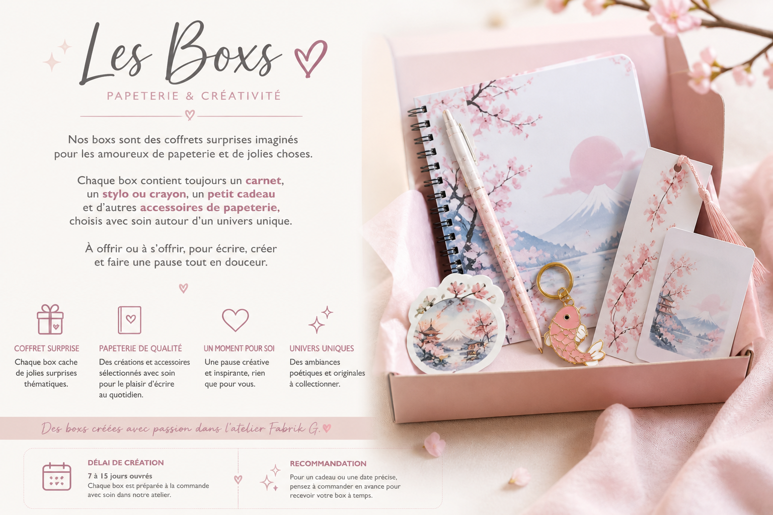 Box papeterie