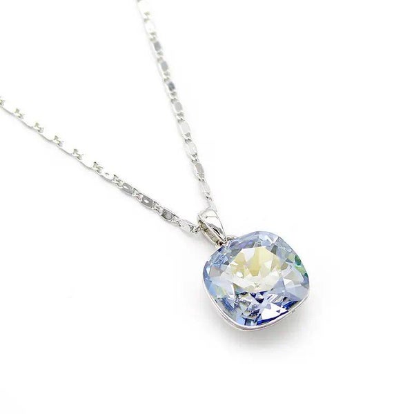 Grey Stone with Gold Necklace