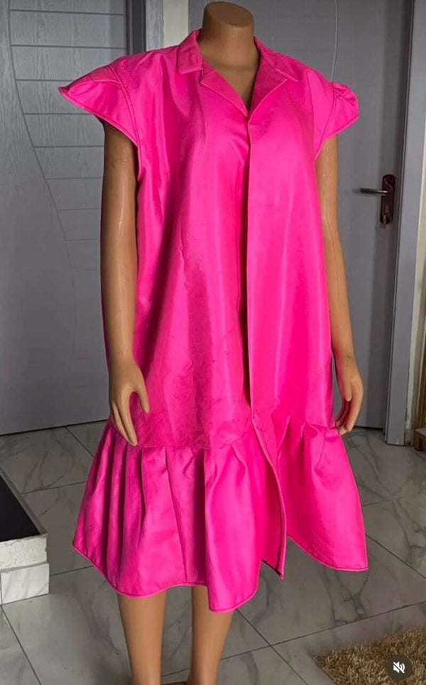 Bloom Ruffle Shift Dress