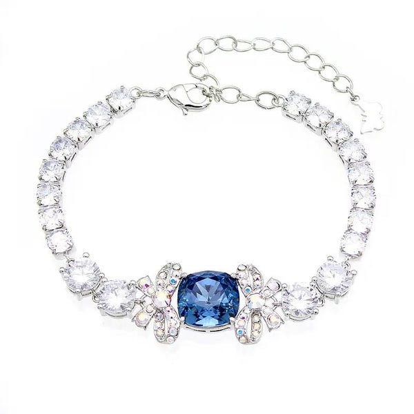 Ocean Blue Crystal Bracelet