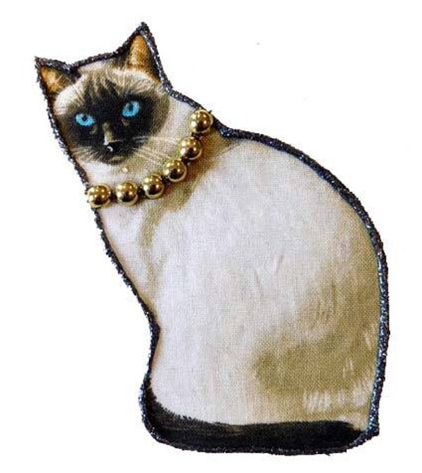 Broche Heilige Birmaan kat