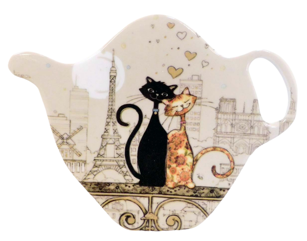 Theetipje Verliefd kattenstelletje, Bug Art