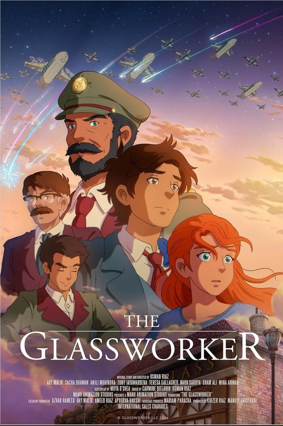 THE GLASSWORKER. A poetic animated romance where love, art, and class collide as two young dreamers fight to stay true to their passions in a divided town.