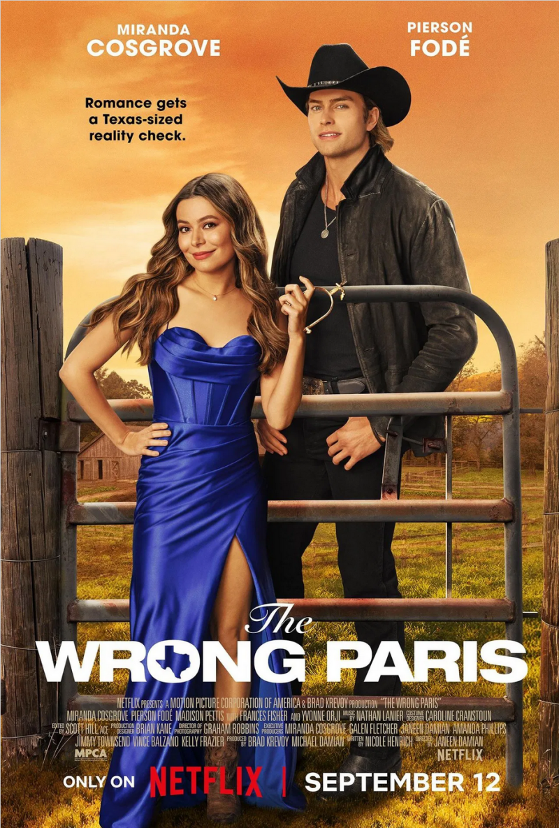 'The Wrong Paris'. She wanted Paris, France. She got Paris, Texas. Cue rom-com magic.