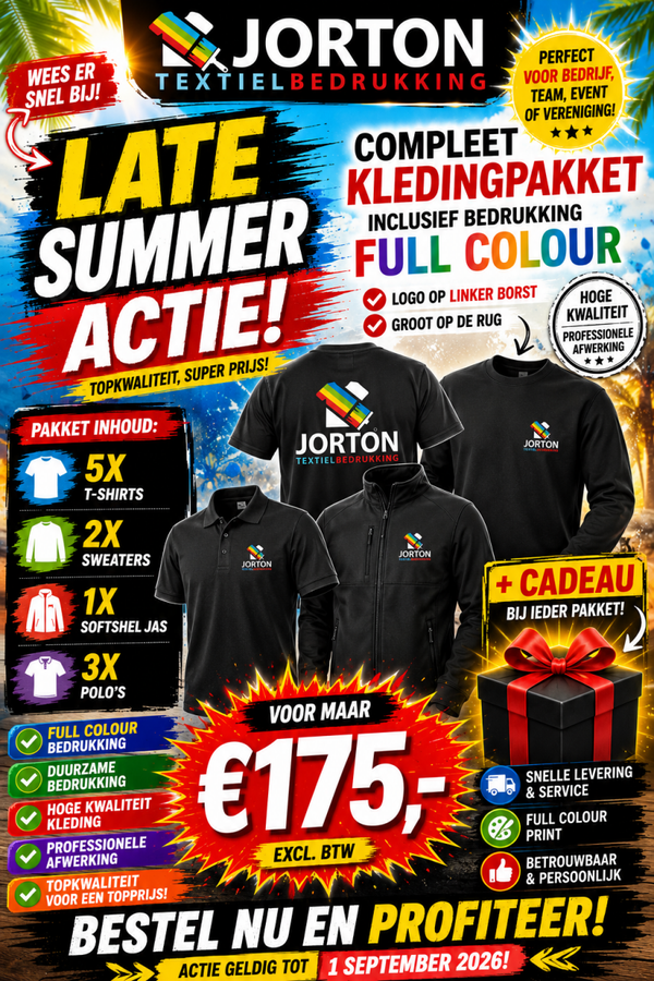 Late summer pakket!